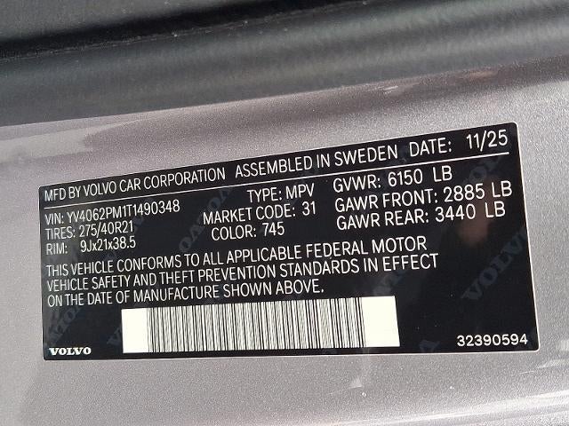 2026 Volvo XC90 B6 AWD Ultra Dark Theme 7-Seater