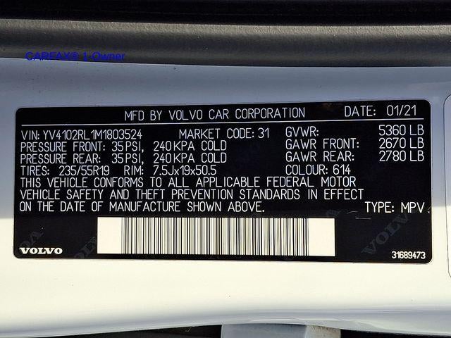 2021 Volvo XC60 T5 AWD Inscription