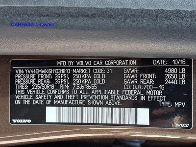 2017 Volvo V60 Cross Country T5 AWD