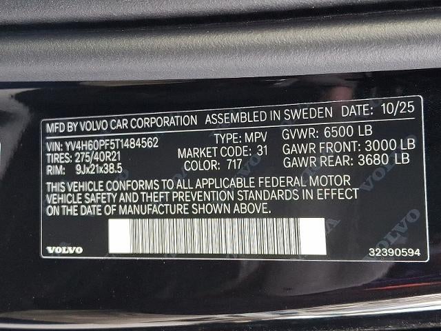 2026 Volvo XC90 Plug-In Hybrid T8 AWD Ultra 7-Seater
