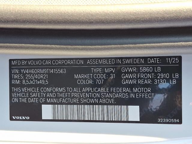 2026 Volvo XC60 Plug-In Hybrid T8 AWD Ultra