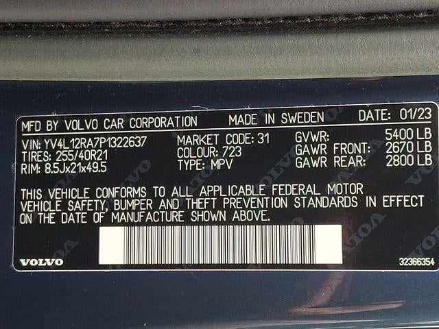 2023 Volvo XC60 B5 AWD Ultimate Bright Theme