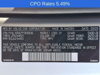2023 Volvo XC60 B5 AWD Ultimate Bright Theme