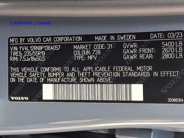 2023 Volvo XC60 B5 AWD Plus Bright Theme