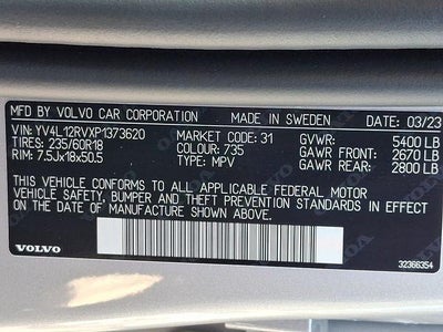 2023 Volvo XC60 B5 AWD Core