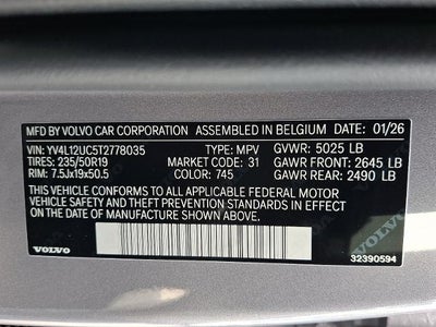 2026 Volvo XC40 B5 AWD Plus