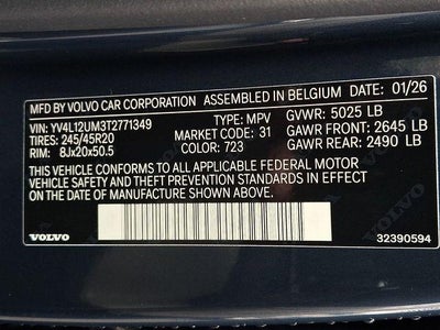 2026 Volvo XC40 B5 AWD Ultra