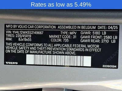 2025 Volvo V60 Cross Country B5 AWD Plus