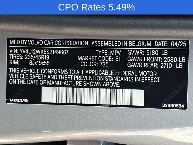 2025 Volvo V60 Cross Country B5 AWD Plus