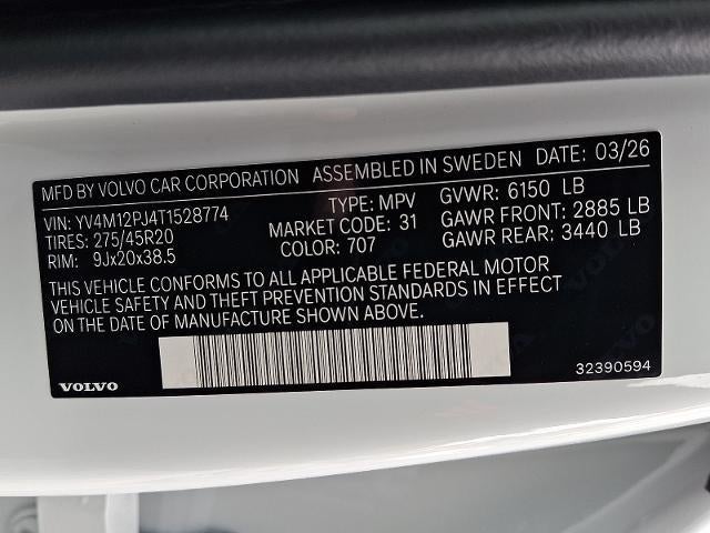 2026 Volvo XC90 B5 AWD Core 7-Seater
