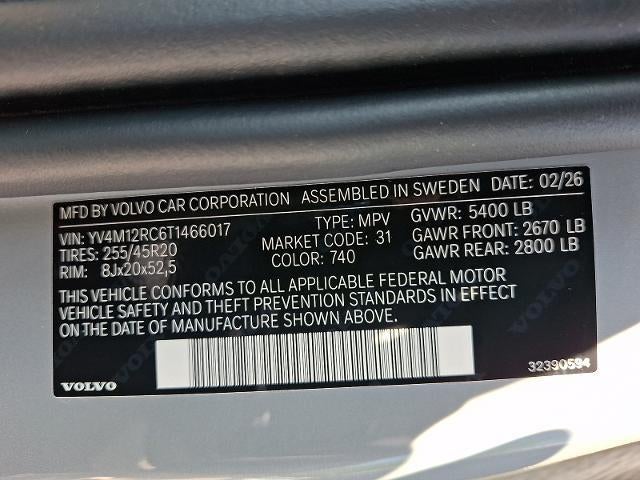2026 Volvo XC60 B5 AWD Plus