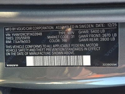2026 Volvo XC60 B5 AWD Plus