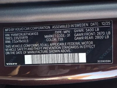 2026 Volvo XC60 B5 AWD Core