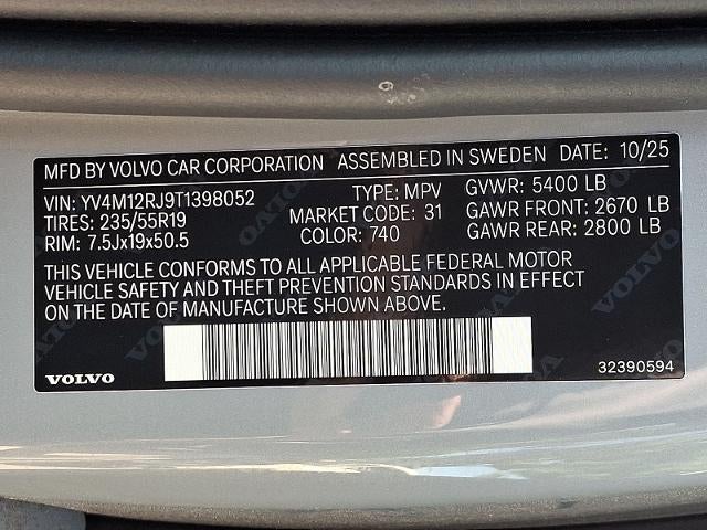 2026 Volvo XC60 B5 AWD Core