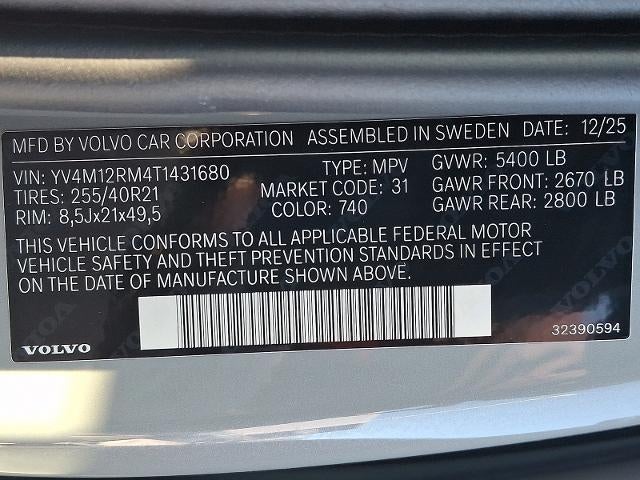 2026 Volvo XC60 B5 AWD Ultra