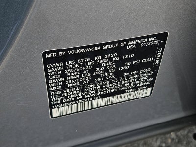 2025 Volkswagen Atlas Cross Sport 2.0T SE w/Technology 4MOTION