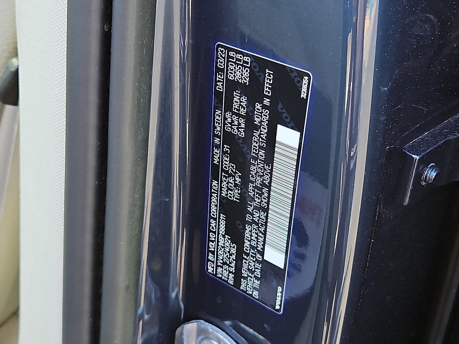2023 Volvo XC90 B6 AWD Plus 6P