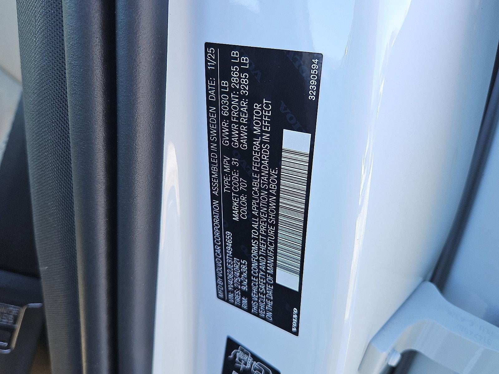 2026 Volvo XC90 B6 AWD Plus 6-Seater