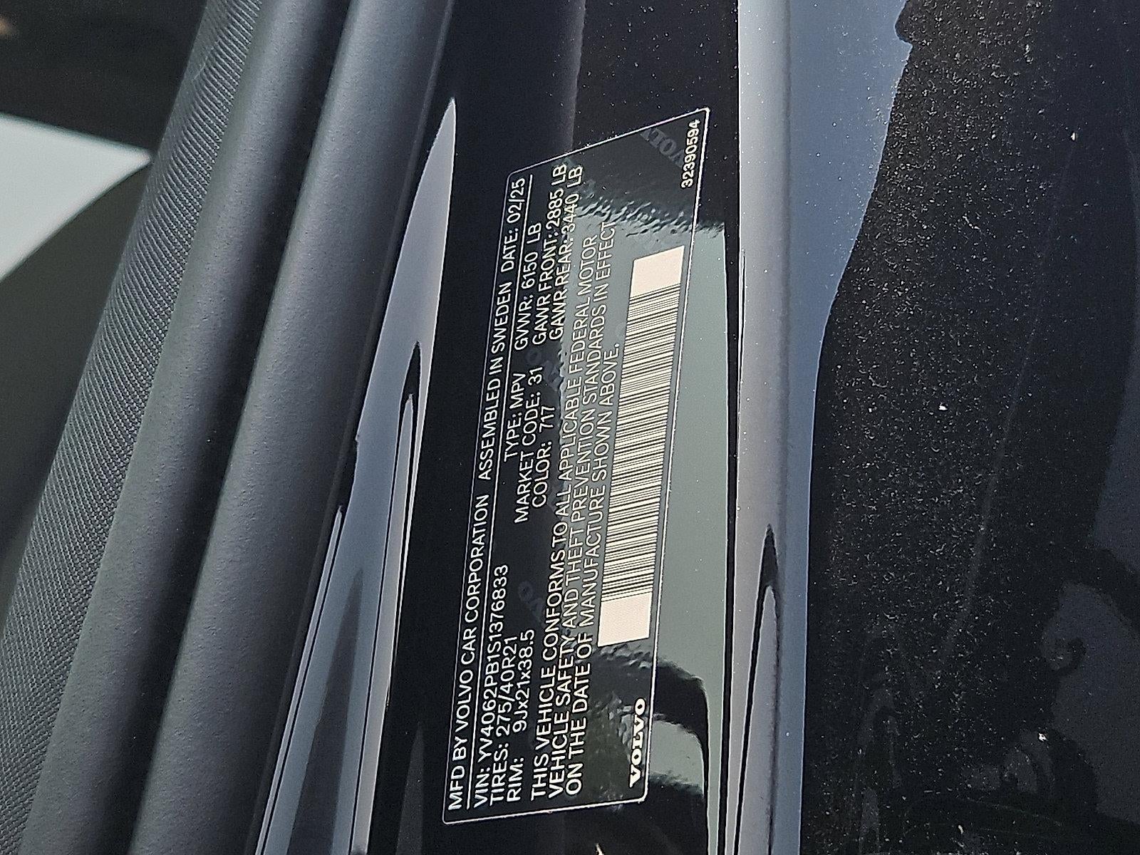 2025 Volvo XC90 2025.5 B6 AWD Plus 7-Seater