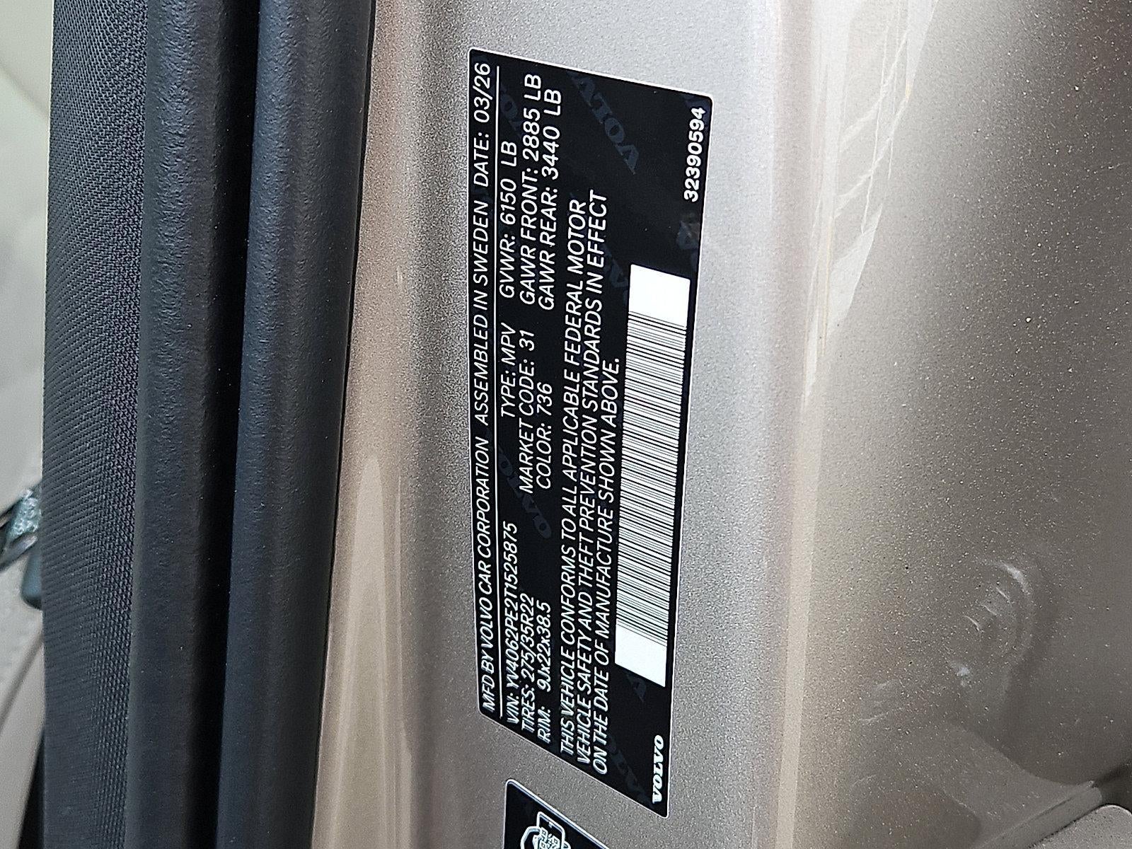 2026 Volvo XC90 B6 AWD Plus 7-Seater