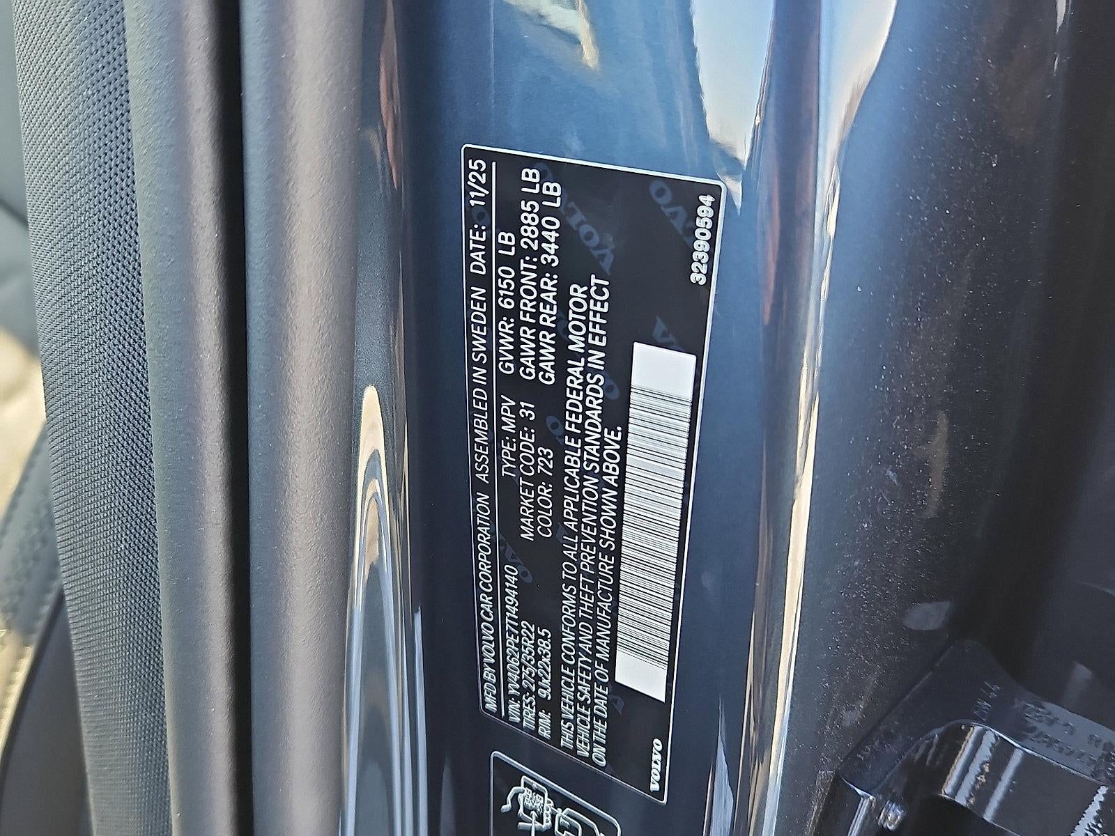 2026 Volvo XC90 B6 AWD Plus 7-Seater