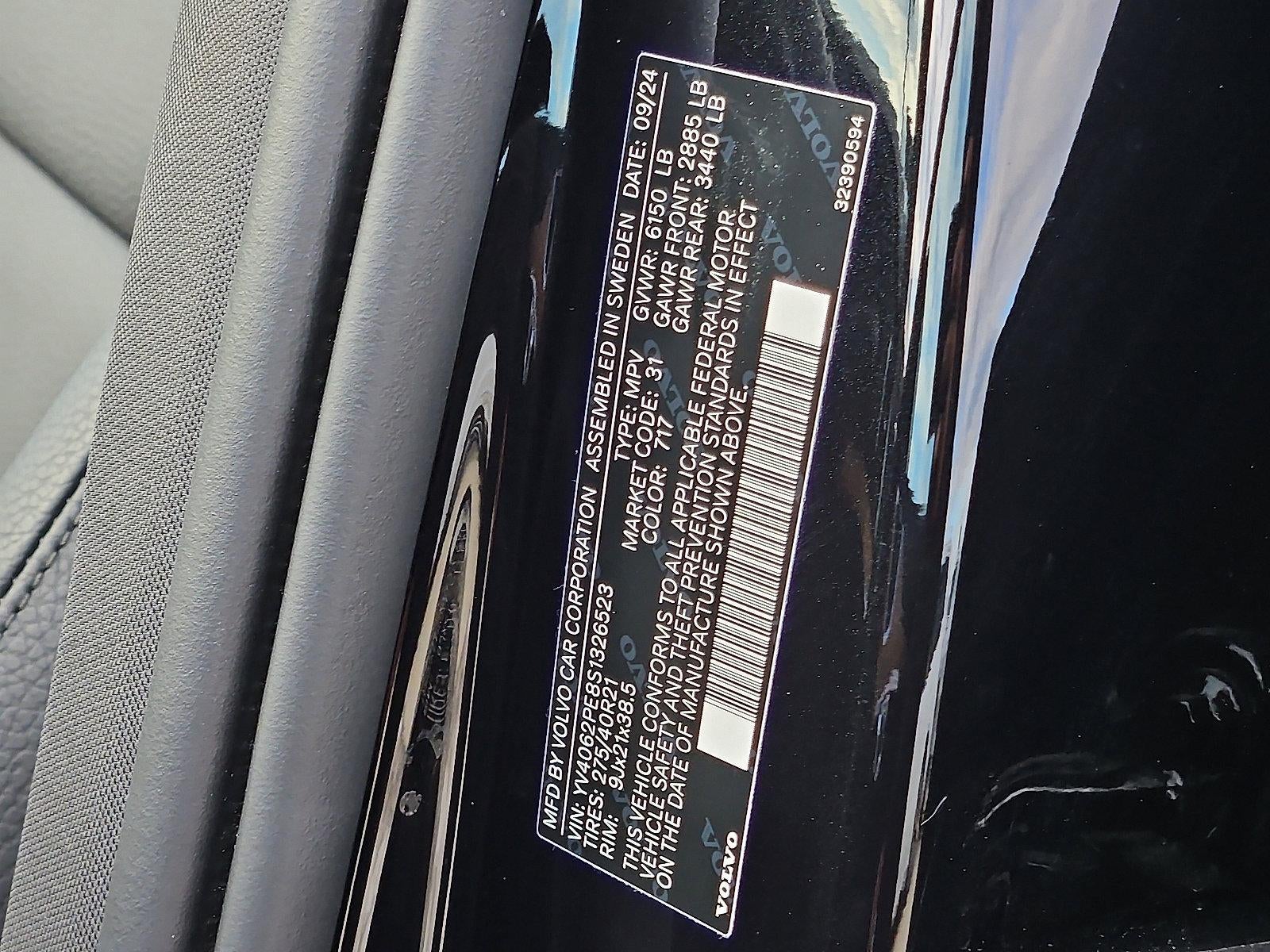 2025 Volvo XC90 B6 AWD Plus 7-Seater