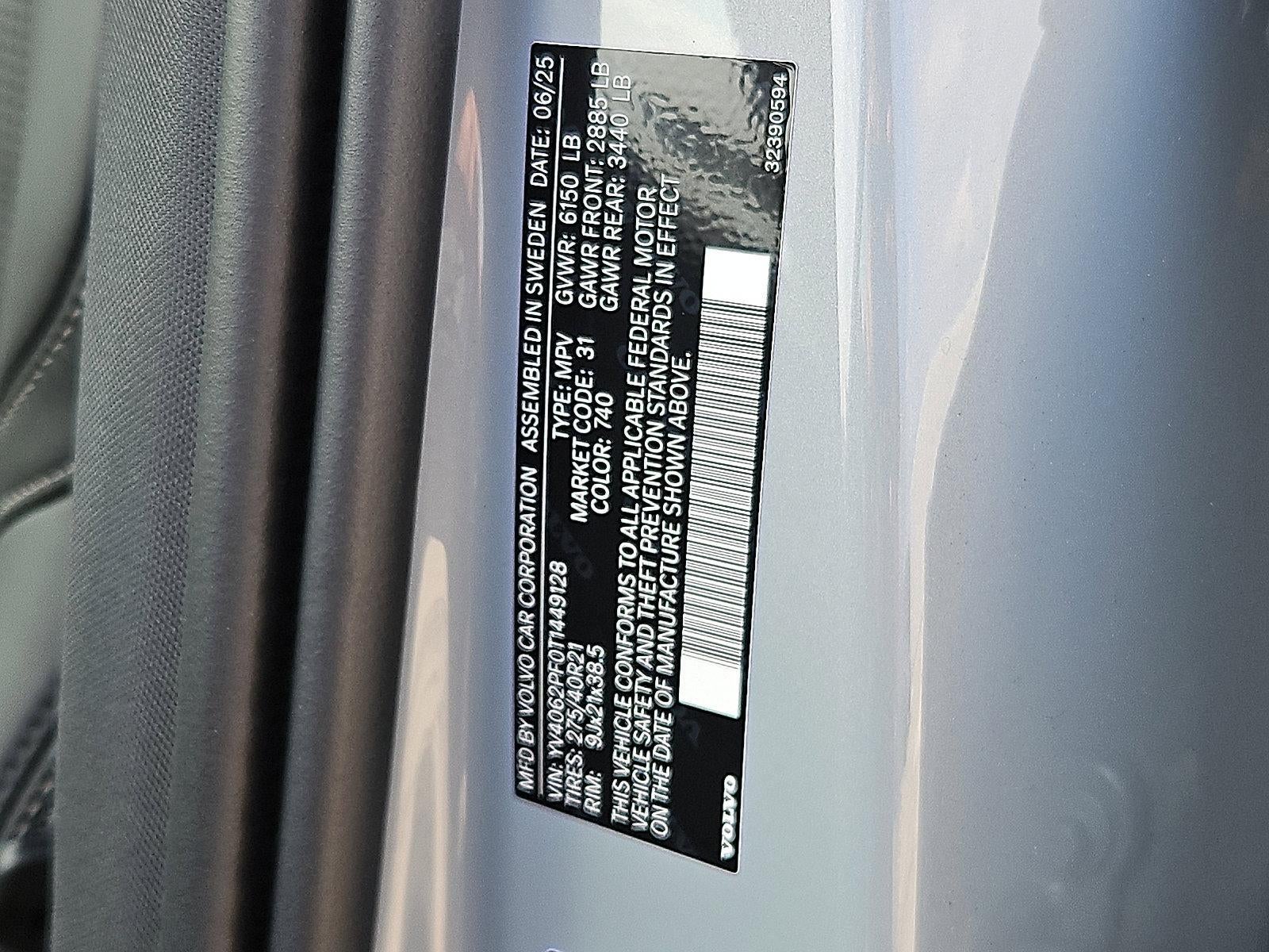 2026 Volvo XC90 B6 AWD Ultra 7-Seater