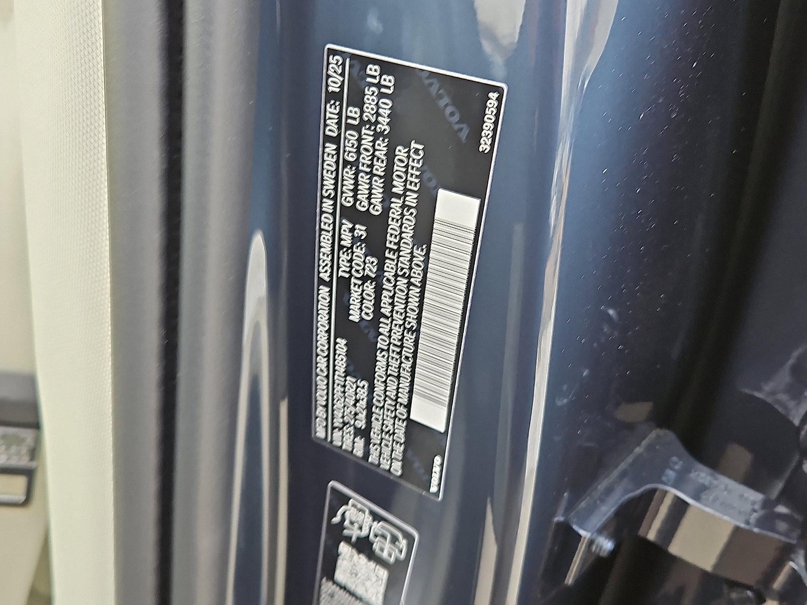 2026 Volvo XC90 B6 AWD Ultra 7-Seater