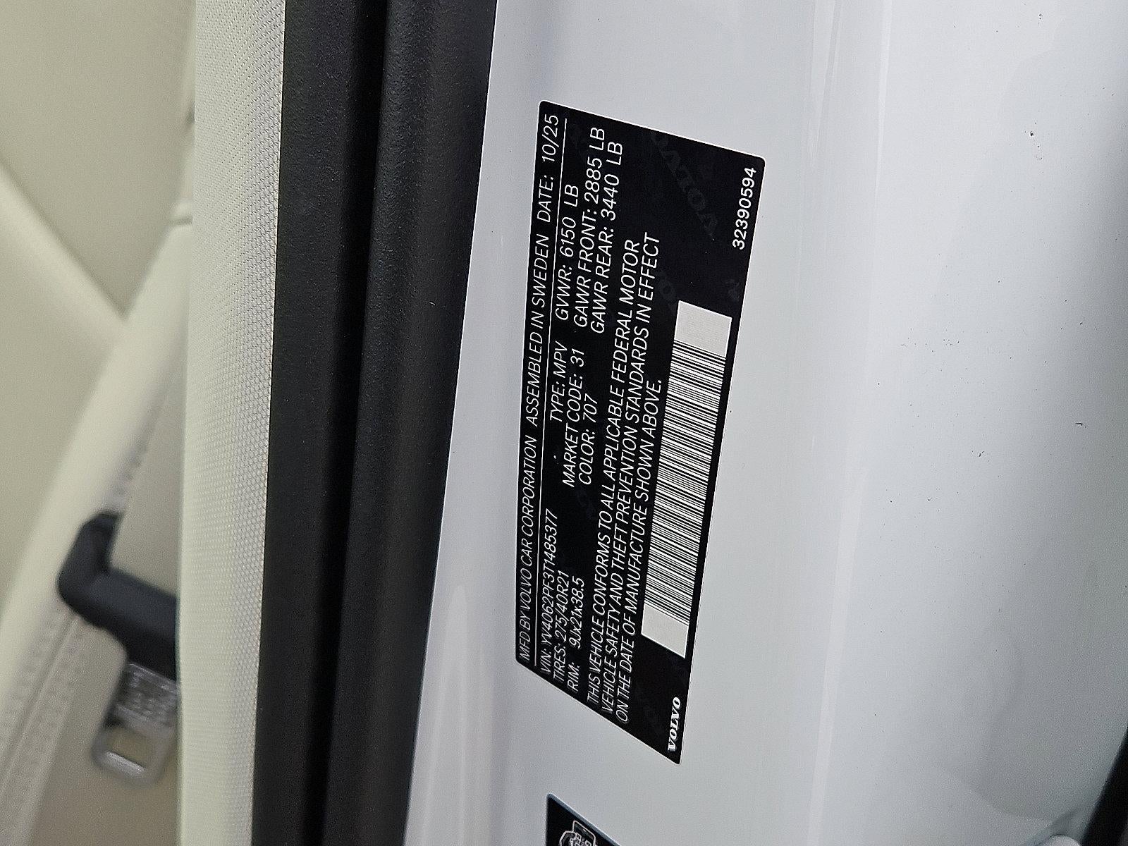 2026 Volvo XC90 B6 AWD Ultra 7-Seater