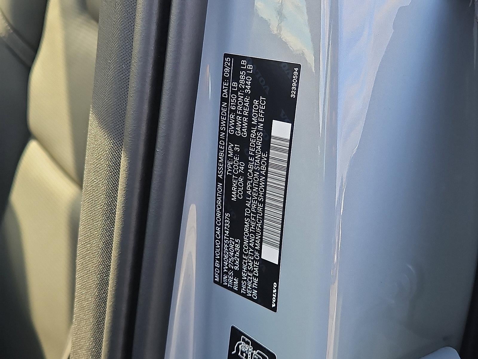 2026 Volvo XC90 B6 AWD Ultra 7-Seater