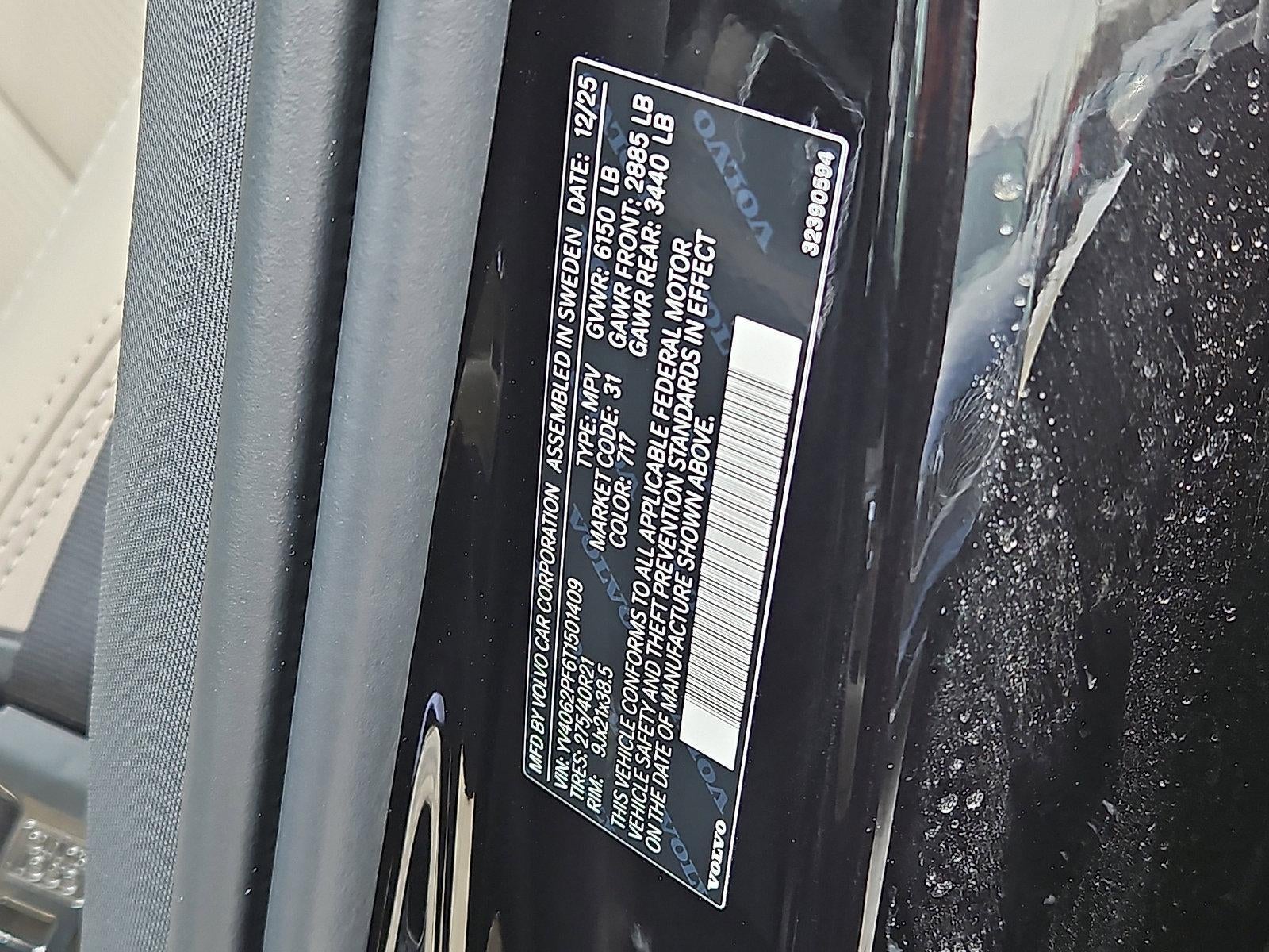 2026 Volvo XC90 B6 AWD Ultra 7-Seater