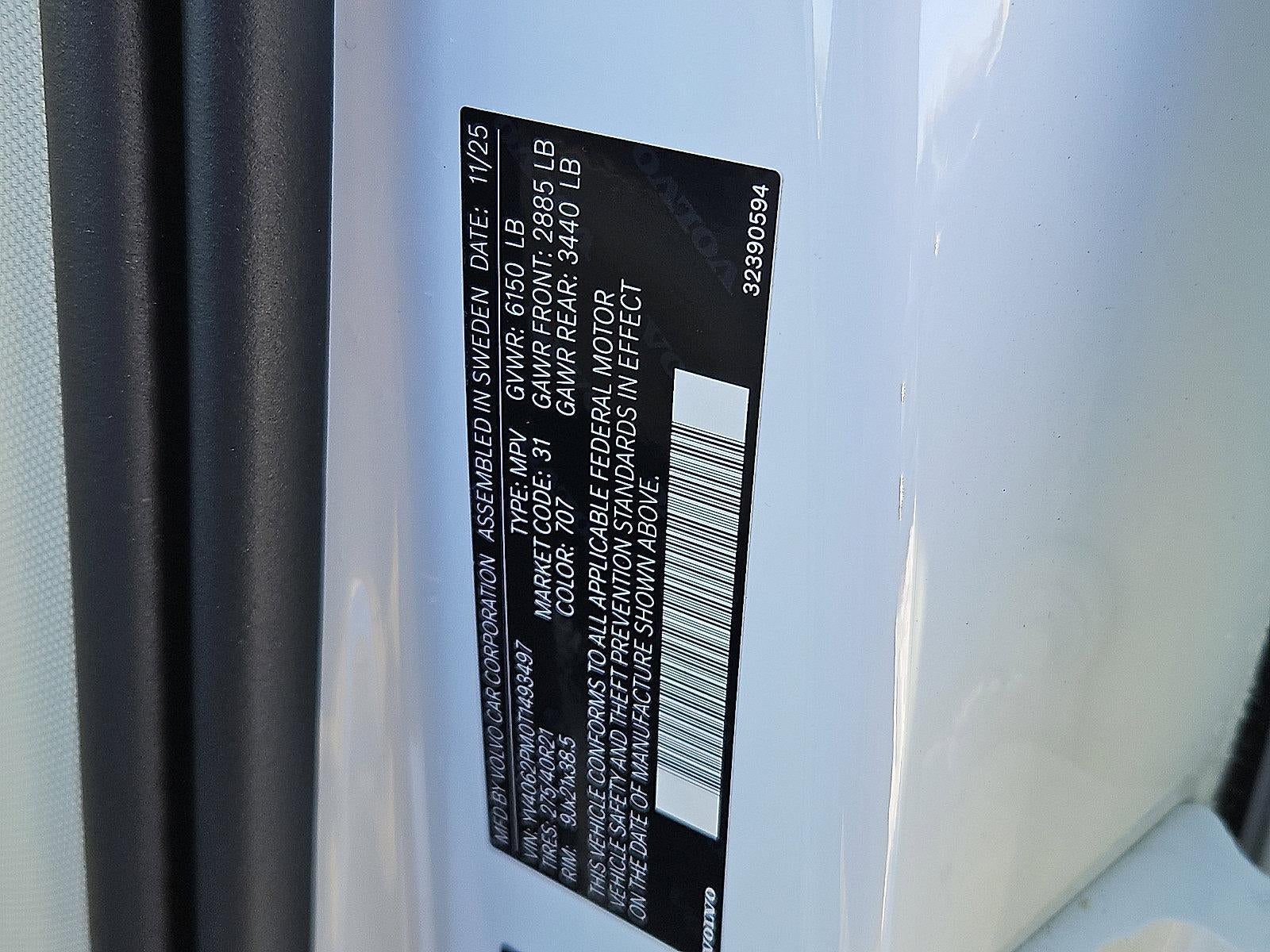 2026 Volvo XC90 B6 AWD Ultra Dark Theme 7-Seater