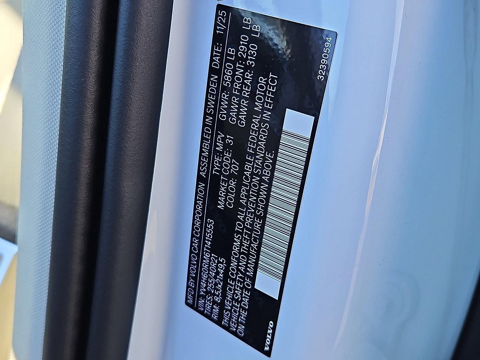 2026 Volvo XC60 Plug-In Hybrid T8 AWD Ultra