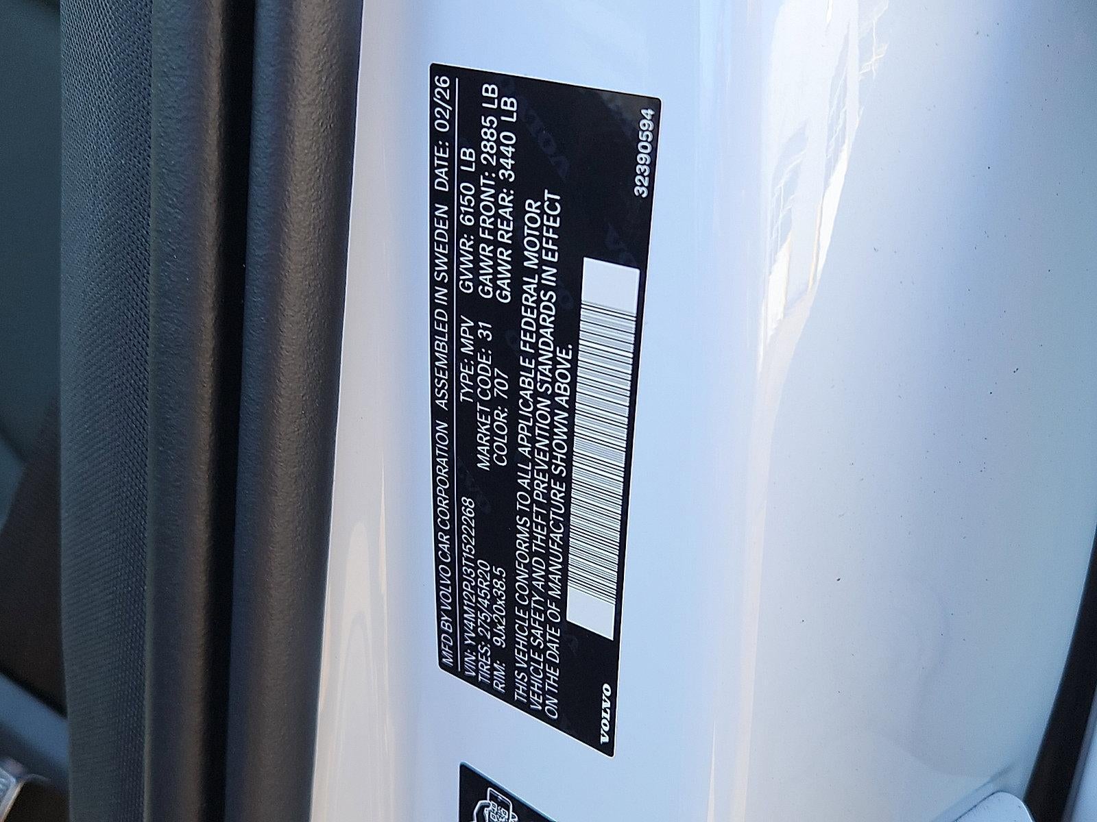 2026 Volvo XC90 B5 AWD Core 7-Seater