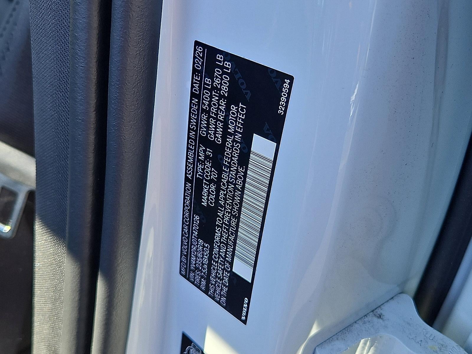 2026 Volvo XC60 B5 AWD Core