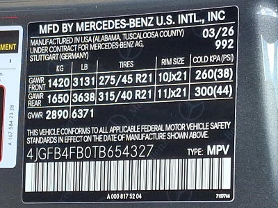 2026 Mercedes-Benz GLE GLE 350 4MATIC® SUV