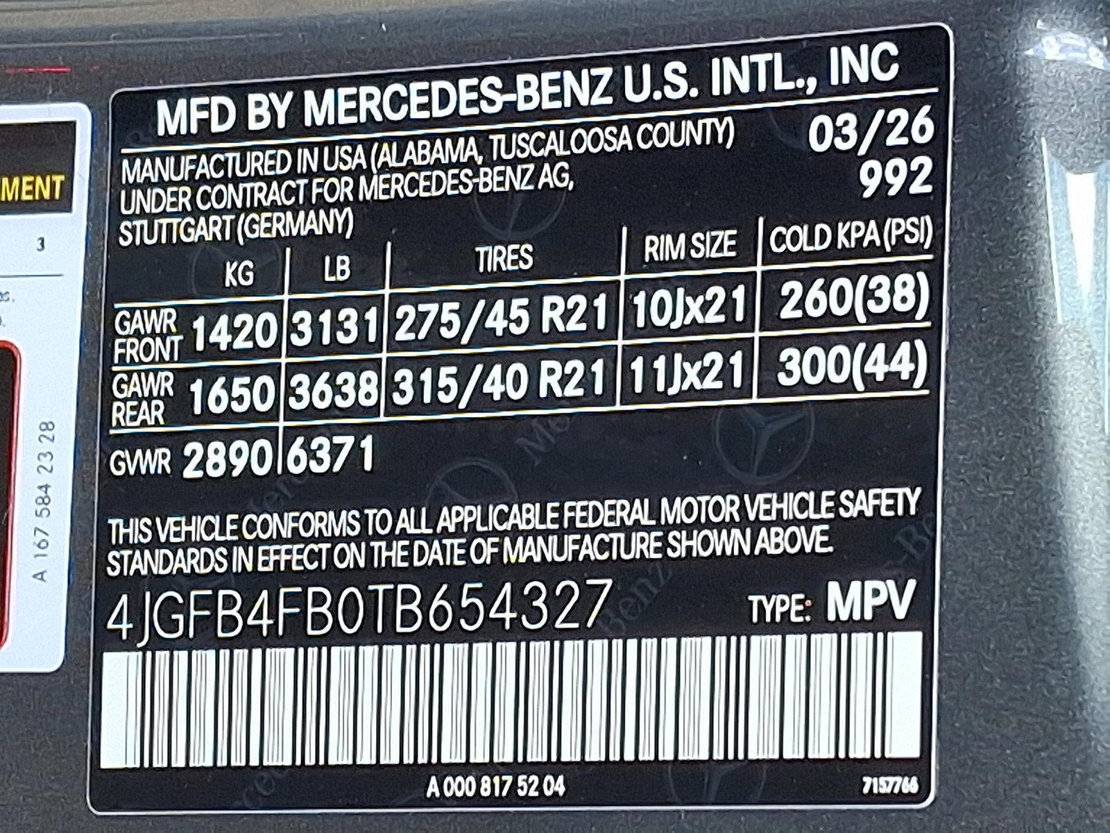 2026 Mercedes-Benz GLE GLE 350 4MATIC® SUV