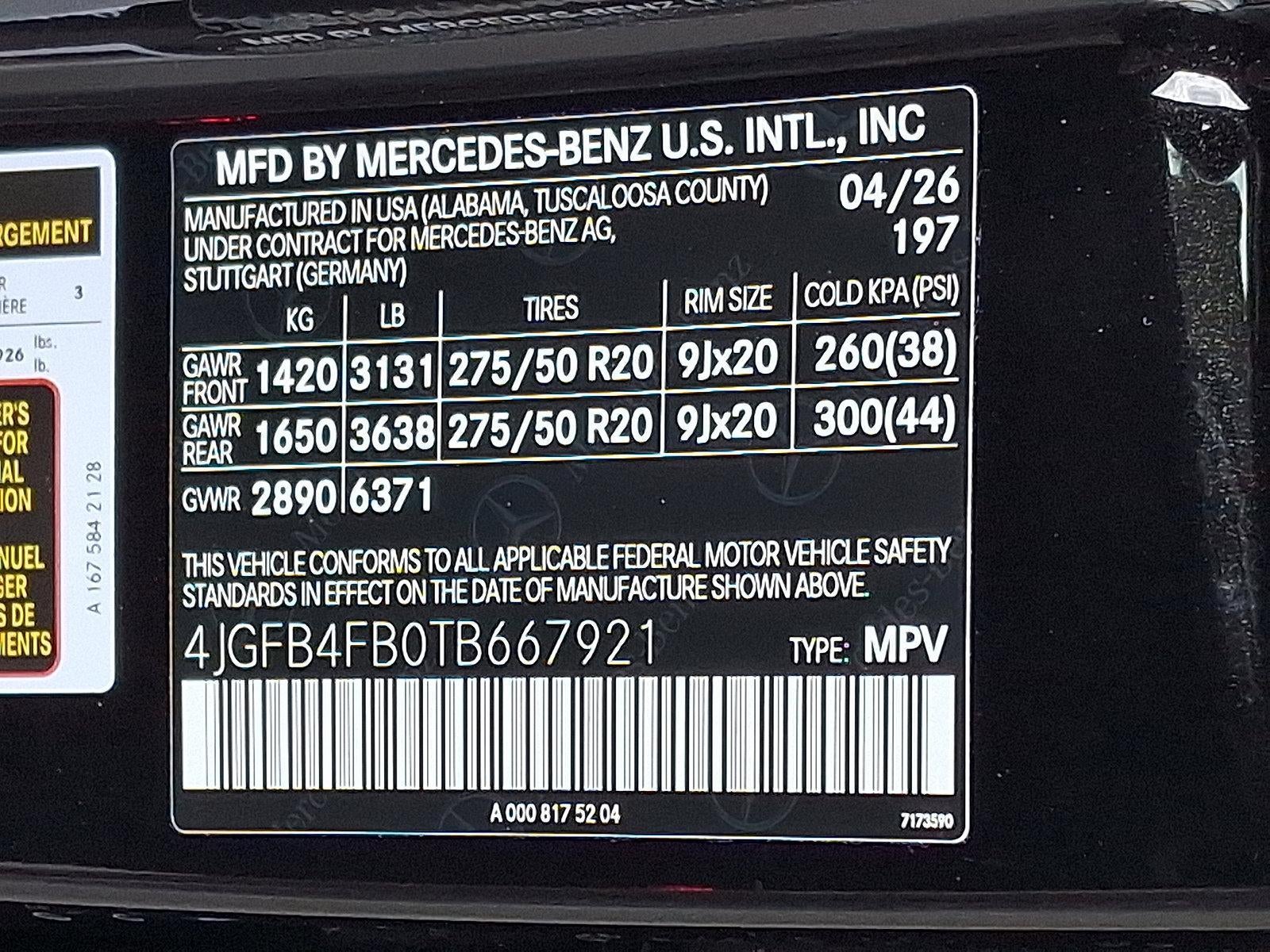 2026 Mercedes-Benz GLE GLE 350 4MATIC® SUV