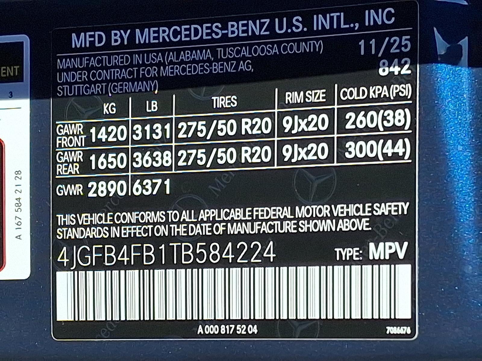 2026 Mercedes-Benz GLE GLE 350 4MATIC® SUV