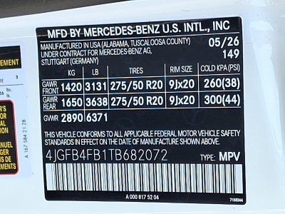 2026 Mercedes-Benz GLE GLE 350 4MATIC® SUV