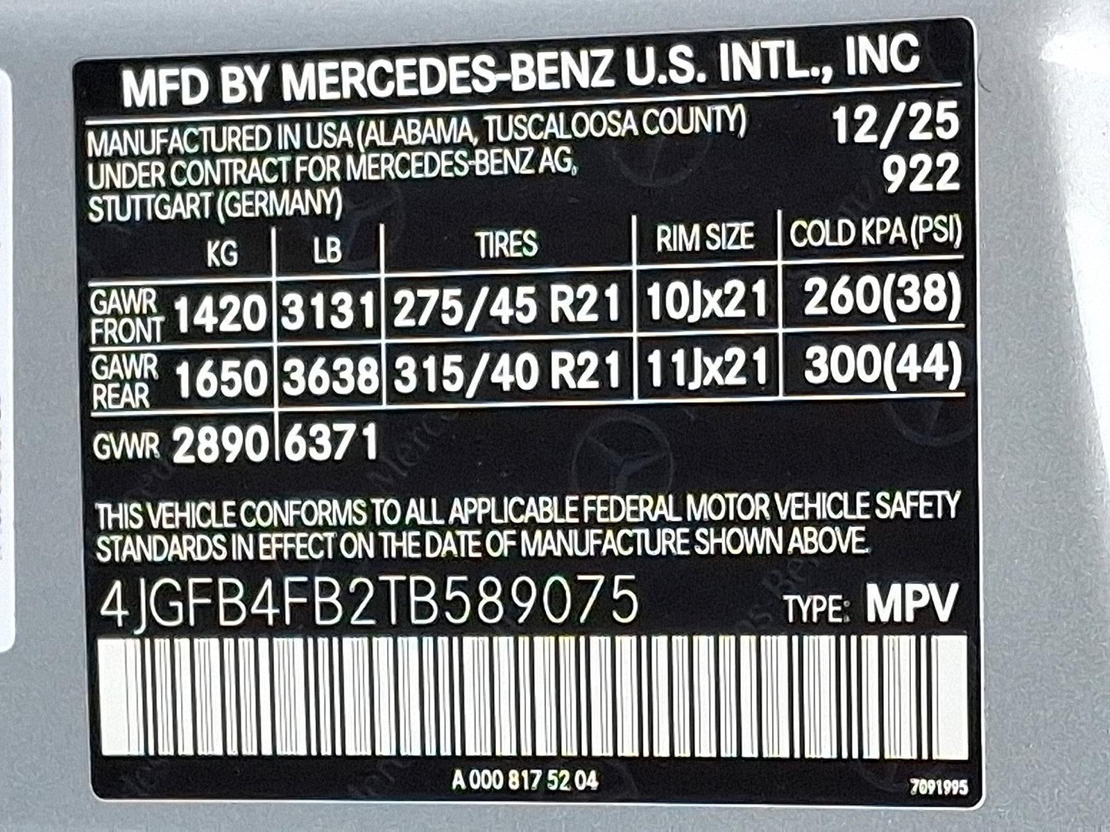 2026 Mercedes-Benz GLE GLE 350 4MATIC® SUV