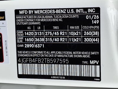 2026 Mercedes-Benz GLE GLE 350 4MATIC® SUV