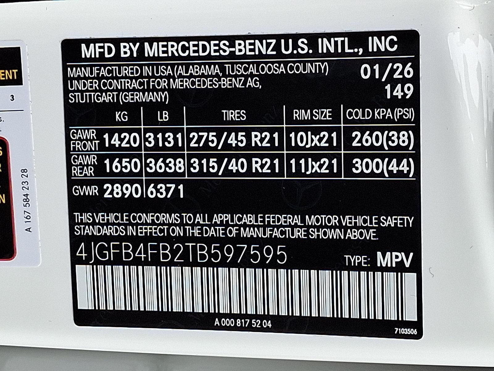 2026 Mercedes-Benz GLE GLE 350 4MATIC® SUV