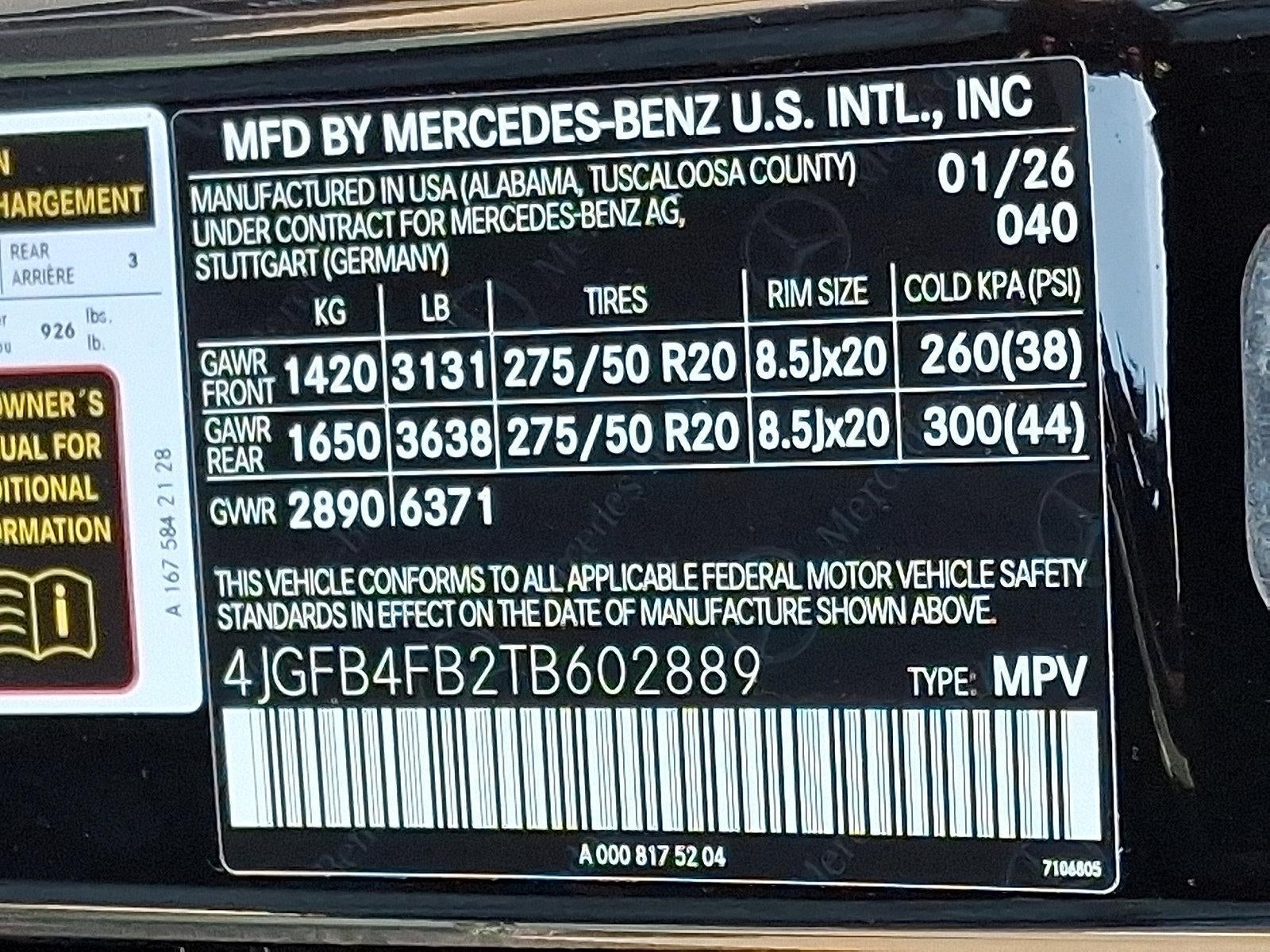 2026 Mercedes-Benz GLE GLE 350 4MATIC® SUV