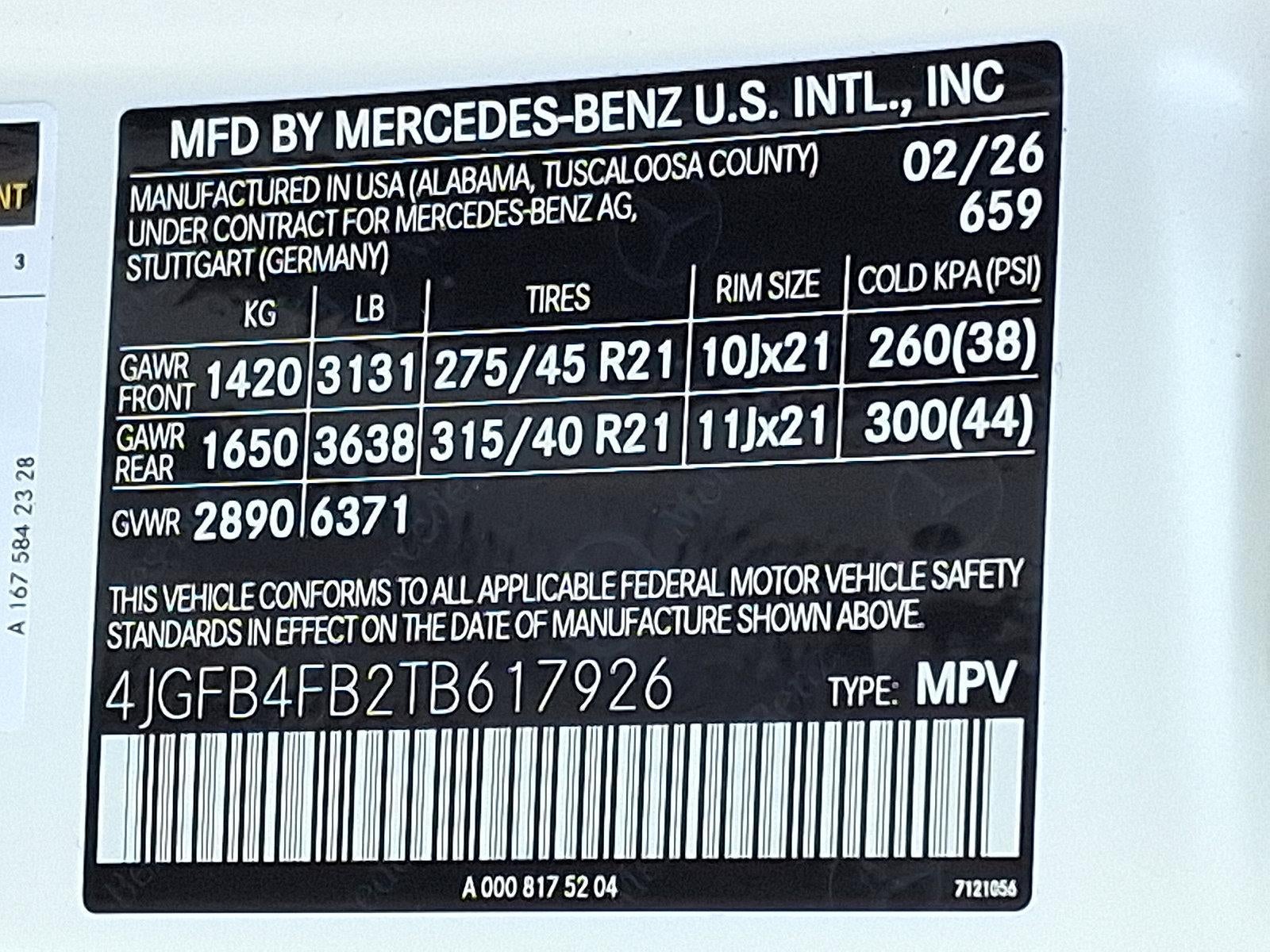 2026 Mercedes-Benz GLE GLE 350 4MATIC® SUV