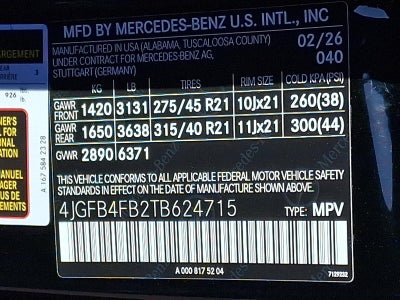 2026 Mercedes-Benz GLE GLE 350 4MATIC® SUV