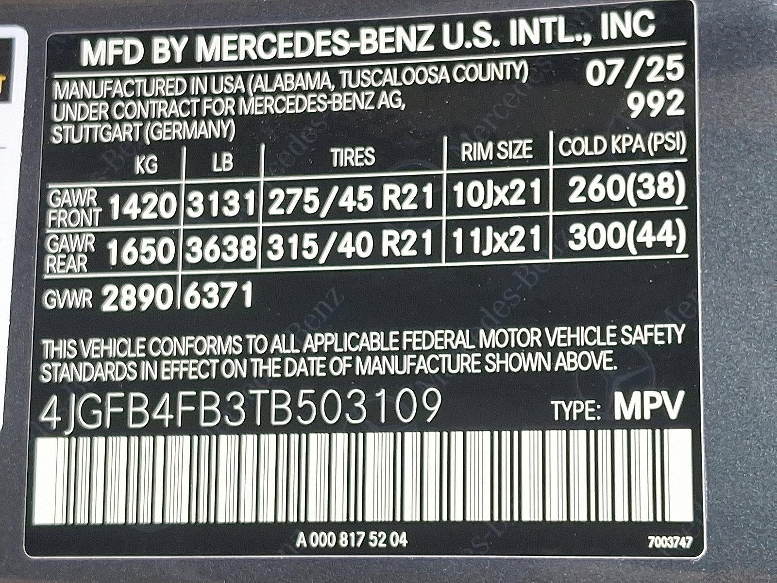 2026 Mercedes-Benz GLE GLE 350 4MATIC® SUV