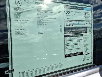 2026 Mercedes-Benz GLE GLE 350 4MATIC® SUV