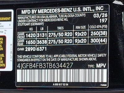 2026 Mercedes-Benz GLE GLE 350 4MATIC® SUV