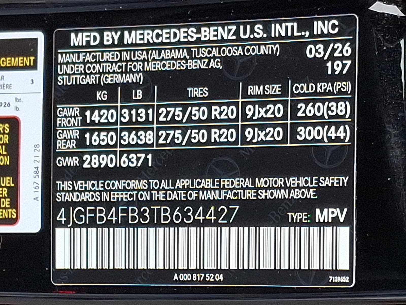 2026 Mercedes-Benz GLE GLE 350 4MATIC® SUV